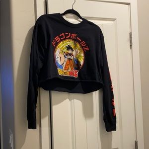 Dragon ball z crop top